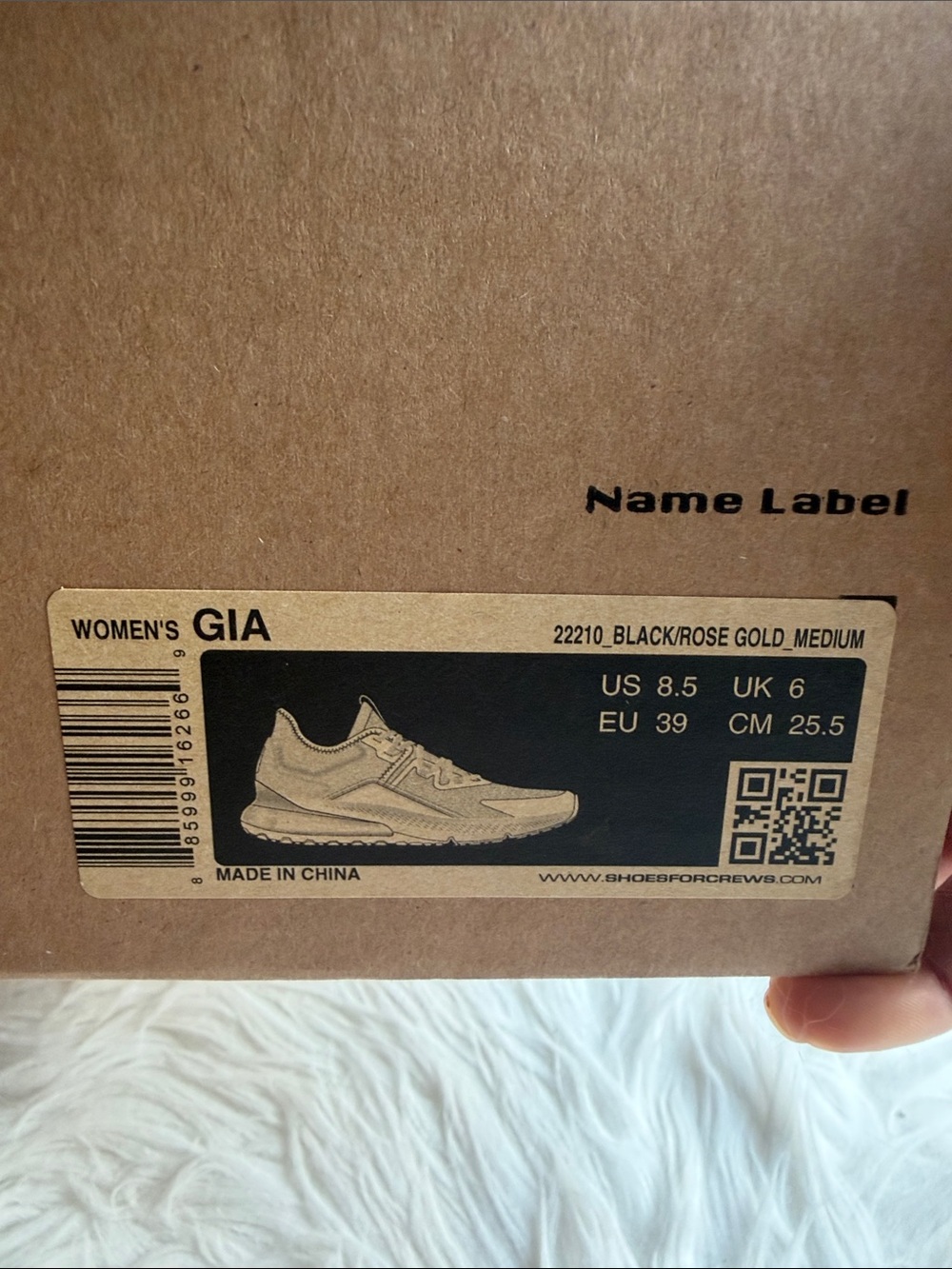 Shoes For Crews women’s Gia Sneakers with rose gold Accents - Picture 2 of 10